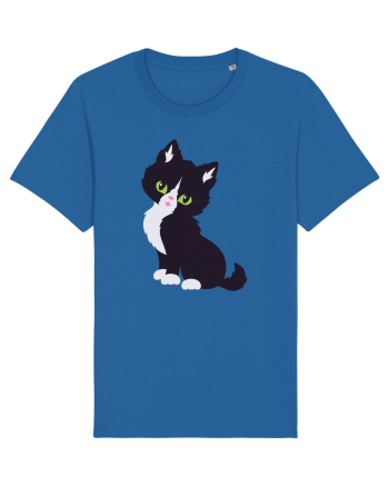 Pisica Neagra Halloween 7 Royal Blue