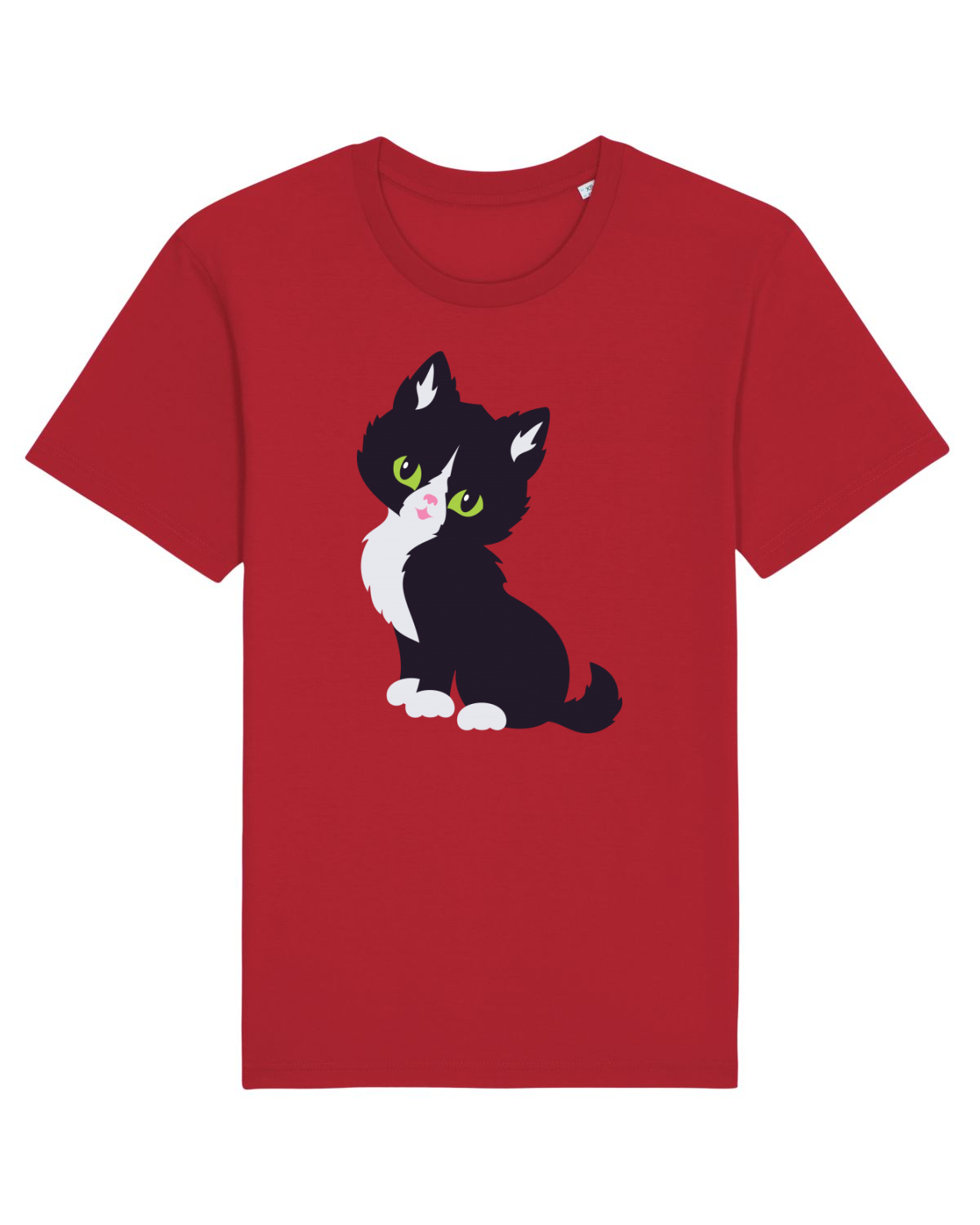 Tricou mânecă scurtă Unisex Rocker Red