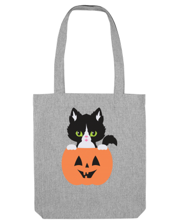 Pisica Neagra Halloween 8 Heather Grey