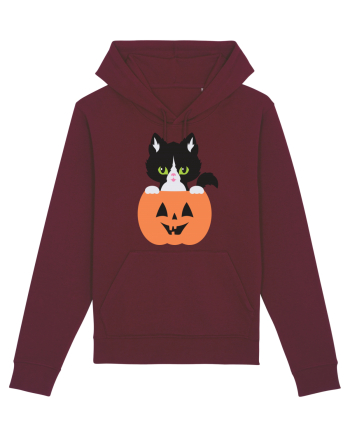 Pisica Neagra Halloween 8 Burgundy