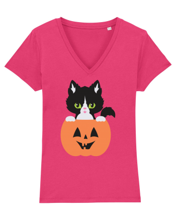 Pisica Neagra Halloween 8 Raspberry