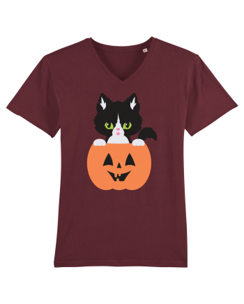 Pisica Neagra Halloween 8 Burgundy