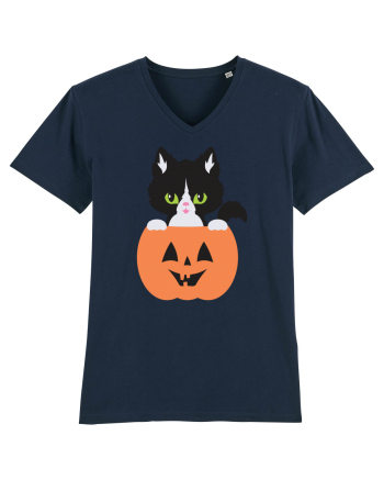 Pisica Neagra Halloween 8 French Navy
