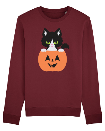 Pisica Neagra Halloween 8 Burgundy