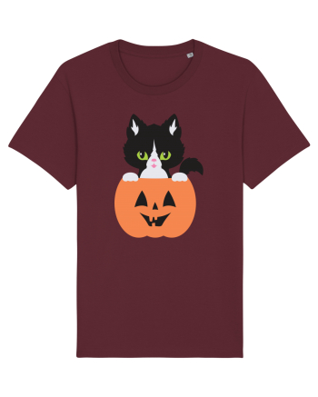 Pisica Neagra Halloween 8 Burgundy
