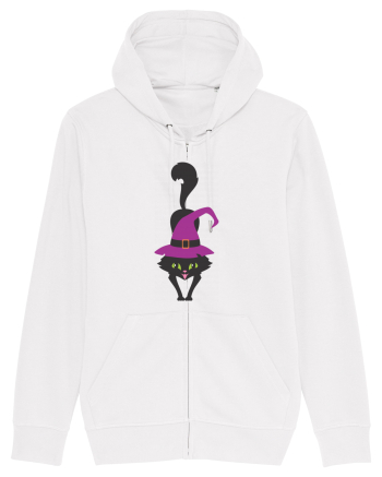Pisica Neagra Halloween 9 White