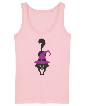 Pisica Neagra Halloween 9 Cotton Pink