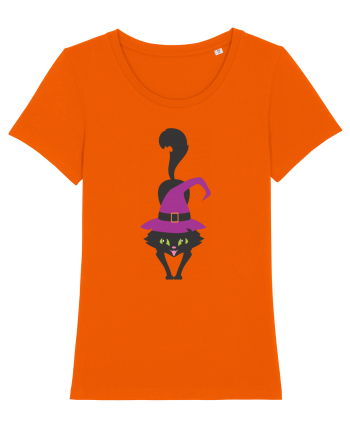 Pisica Neagra Halloween 9 Bright Orange