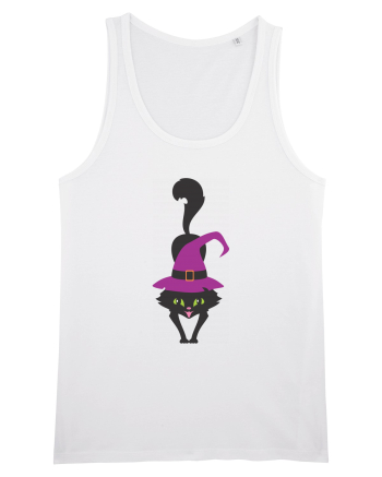 Pisica Neagra Halloween 9 White