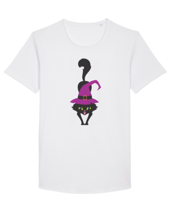 Pisica Neagra Halloween 9 White