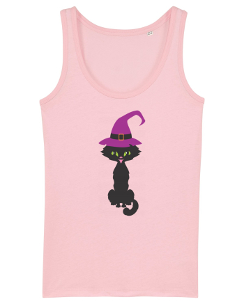 Pisica Neagra Halloween 10 Cotton Pink