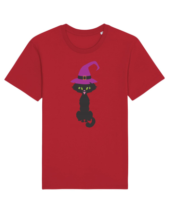 Pisica Neagra Halloween 10 Red