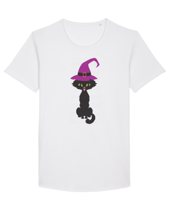Pisica Neagra Halloween 10 White