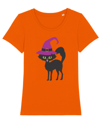 Pisica Neagra Halloween 11 Bright Orange
