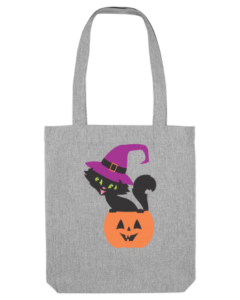 Pisica Neagra Halloween 12 Heather Grey