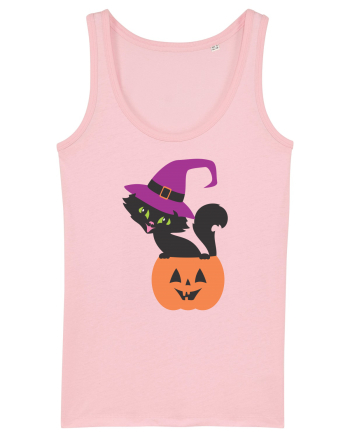 Pisica Neagra Halloween 12 Cotton Pink