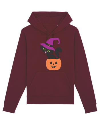 Pisica Neagra Halloween 12 Burgundy