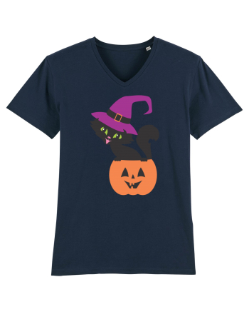 Pisica Neagra Halloween 12 French Navy