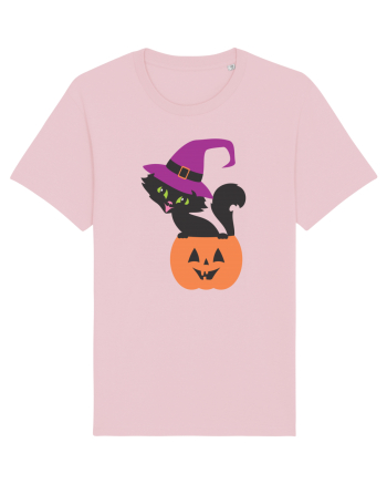 Pisica Neagra Halloween 12 Cotton Pink