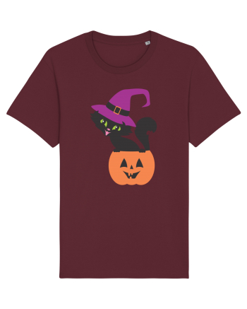 Pisica Neagra Halloween 12 Burgundy