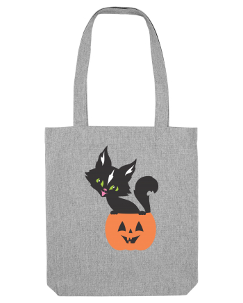 Pisica Neagra Halloween 13 Heather Grey