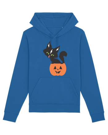 Pisica Neagra Halloween 13 Royal Blue