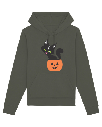 Pisica Neagra Halloween 13 Khaki