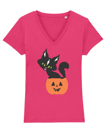 Pisica Neagra Halloween 13 Raspberry