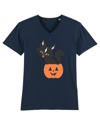Pisica Neagra Halloween 13 French Navy