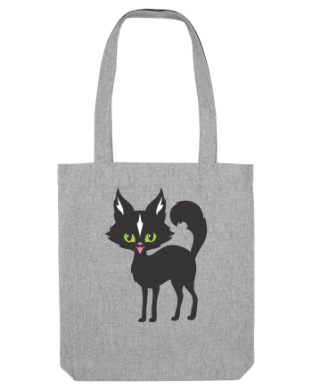 Pisica Neagra Halloween 14 Heather Grey