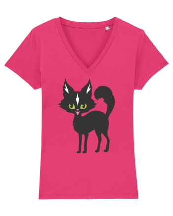 Pisica Neagra Halloween 14 Raspberry