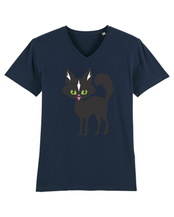 Pisica Neagra Halloween 14 French Navy