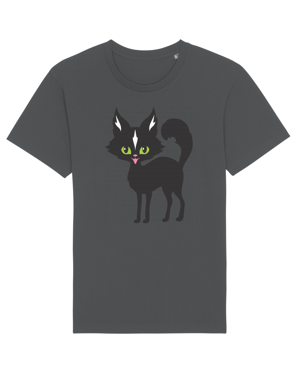 Tricou mânecă scurtă Unisex Rocker Anthracite