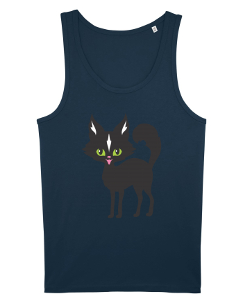 Pisica Neagra Halloween 14 Navy