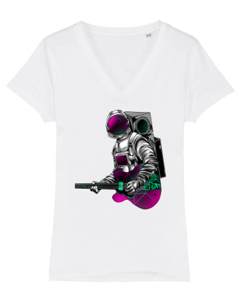 Astronaut Chitară White