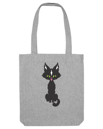 Pisica Neagra Halloween 15 Heather Grey