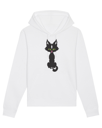 Pisica Neagra Halloween 15 White