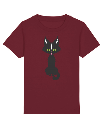 Pisica Neagra Halloween 15 Burgundy