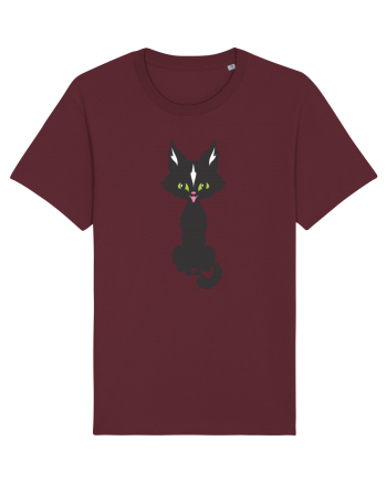 Pisica Neagra Halloween 15 Burgundy