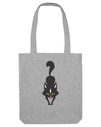 Pisica Neagra Halloween 16 Heather Grey