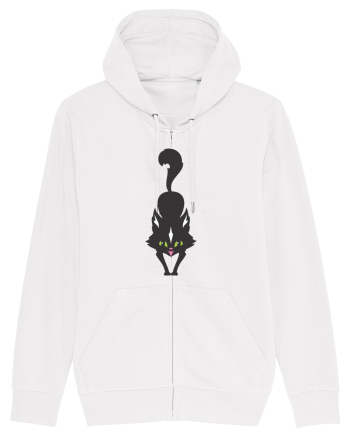 Pisica Neagra Halloween 16 White