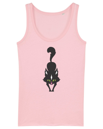 Pisica Neagra Halloween 16 Cotton Pink