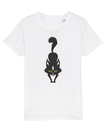 Pisica Neagra Halloween 16 White