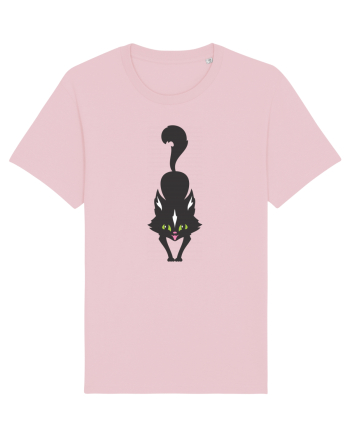 Pisica Neagra Halloween 16 Cotton Pink