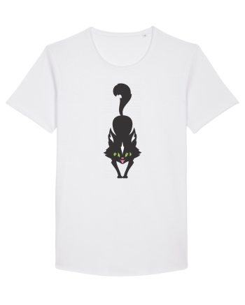 Pisica Neagra Halloween 16 White