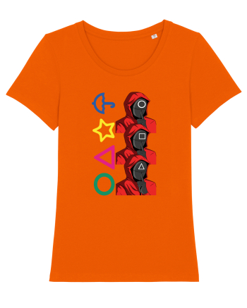 Guardians Shhh Signs Squid Game Bright Orange