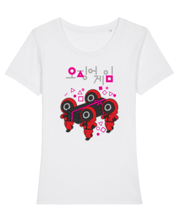 Guardians Funeral Squid Game White