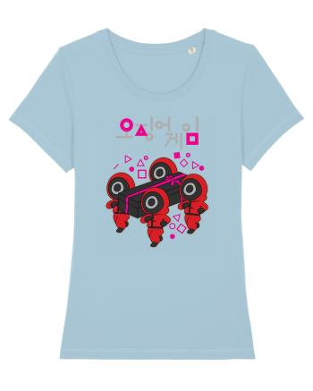 Guardians Funeral Squid Game Sky Blue