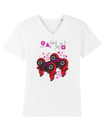 Guardians Funeral Squid Game White