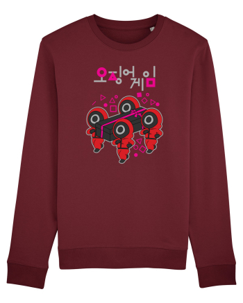 Guardians Funeral Squid Game Burgundy
